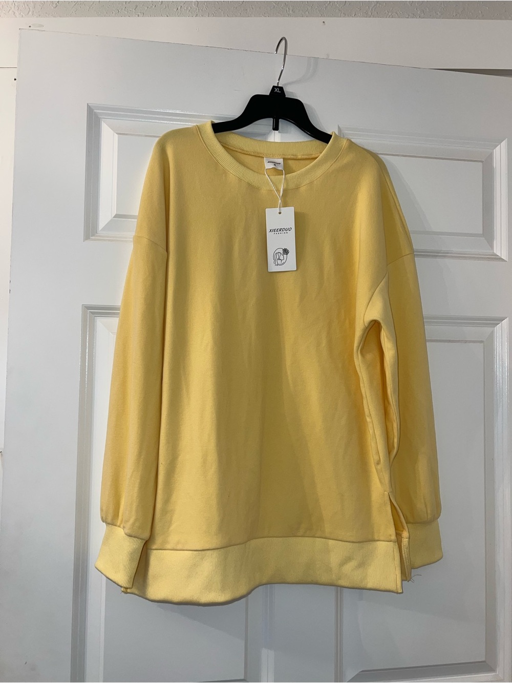 NWT Butter Yellow Sweatshirt